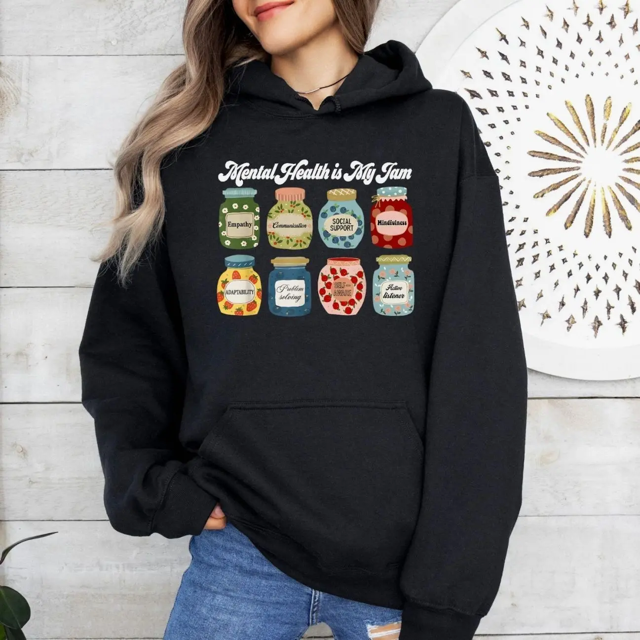 Mental Health Hoodie, Mental Health Awareness Hoodie, Psychologist Shirt, School Psych Shirt, Counselor, Social Worker, Trending Graphic Hoodie, Comfortable Menswear & Womenswear Top, Perfect Gift For Men And Women, Aug13