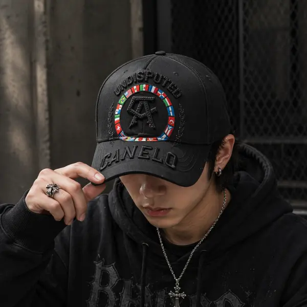 Dandy Hats x Canelo Undisputed Snapback Cap – Black Embroidered