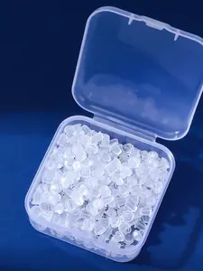 Clear Silicone Earring Backs, Transparent Earring Backs, DIY Earring Accessories for Women & Girls, Fashion Jewelry Accessories for Daily Use, Diy Jewelry Making