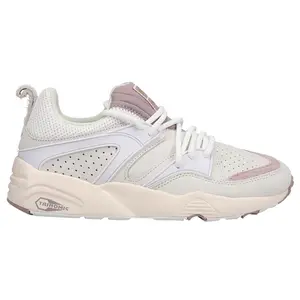 PUMA Womens Blaze Of Glory Premium Lace Up Sneakers Shoes Casual - Off White