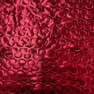 Stretch Polyester Spandex Fabric with Circle Laser Cut and All Over Foil! | Spandex Palace