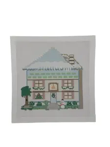 Lizzy Claire's Happy House Winter Edition Needlepoint Canvas