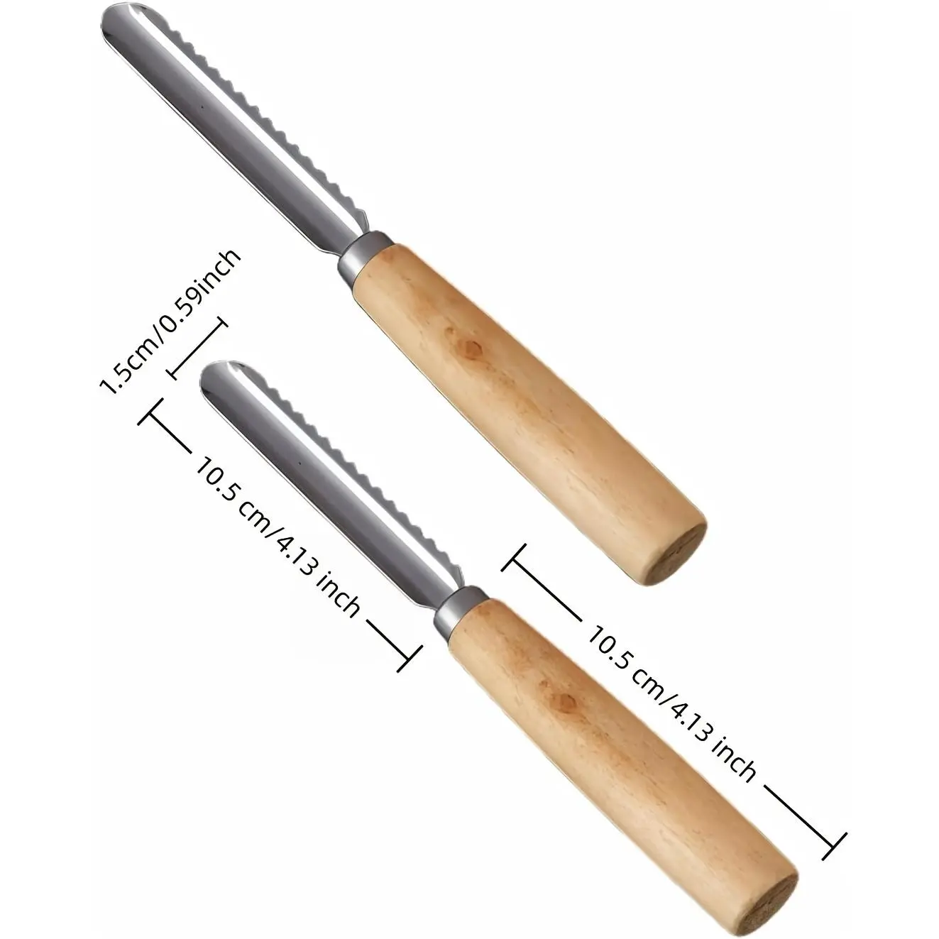 Vegetable Corer Tool - 20.32cm Stainless Steel Fruit & Veggie Corer for Zucchini, Apples, Eggplant - Hollow Out for Stuffing with Handle - Kitchen Coring Tool