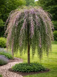 Green River 5 Purple Willow Seeds - Perennial Flower Seed Pack, Striking Foliage Accent, Perennial Tree Beauty, Moisture-Loving Ornamental, Landscape Shade Wonder