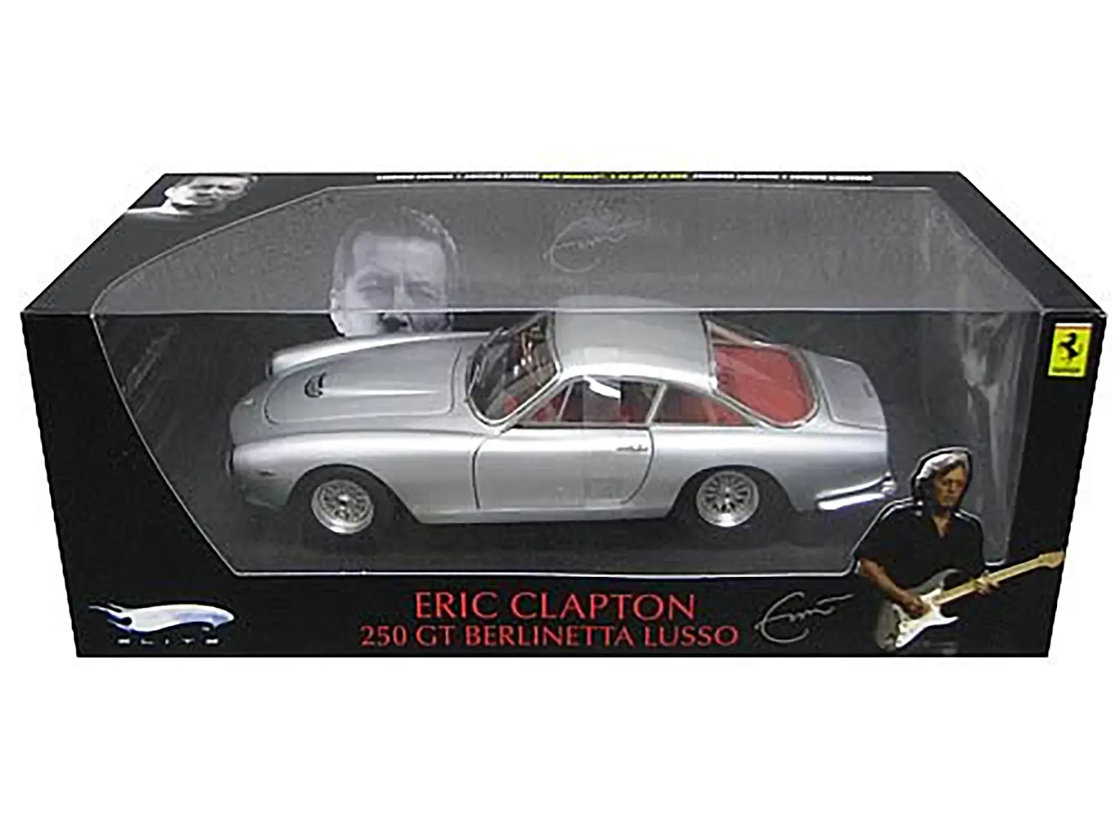 ミニカー Eric Clapton 250GT BERLINETTA LUSSO Ferrari 250 GT Berlinetta Lusso RHD Eric Clapton's Car Silver w
