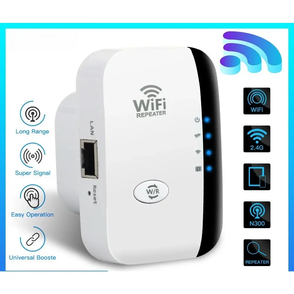 300Mbps Wireless WIFI Repeater Remote Wifi Extender WiFi Amplifier 802.11N WiFi Booster Repetidor Amplifier Wi Fi Reapeter