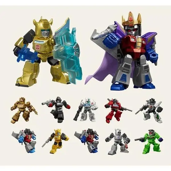 Transformers Defender Version 02 the Overthrow Blokees Mini Model Kit Blind Box - Sealed