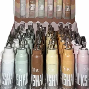 Beauty 6pcs Milkshake Lipgloss Set - Vibrant Shades for All-Day Wear - Perfect for Makeup Enthusiasts lip glass Glossy Finish High Gloss Hydrating Liquid Lip Gloss elip milk