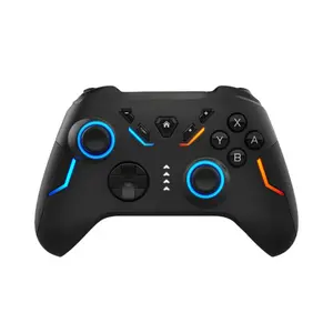 PC/switch Six-Axis Motion Controller with RGB Glowing Switch Game Handle, Compatible with Switch 2nd Gen Console, Non-Button Cell Battery