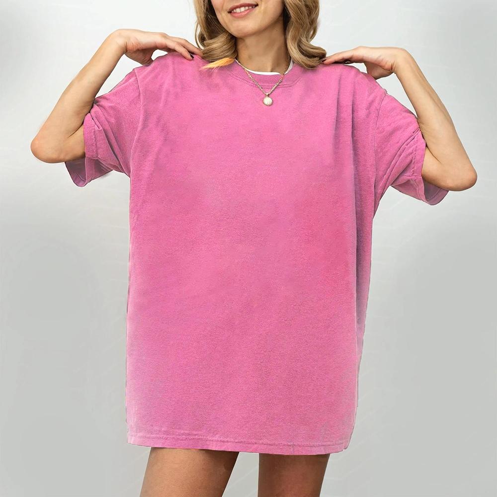 Multicolor Vintage Washed T Shirt 100% Cotton Oversized Acid Wash Tee for Men Women Casual Summer Streetwear Loose Fit Everyday Essentials Soft Breathable Top Stadium Outfit Holiday Vacation Look Daily Casual Style