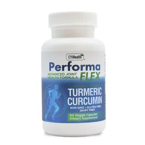 Performa Flex Joint Support Supplement with Meriva, Turmeric Curcumin, Tart Cherry & Ginger – Ultra High Absorption – Support for Joint Mobility, Joint & Cartilage Health – 60 Capsules
