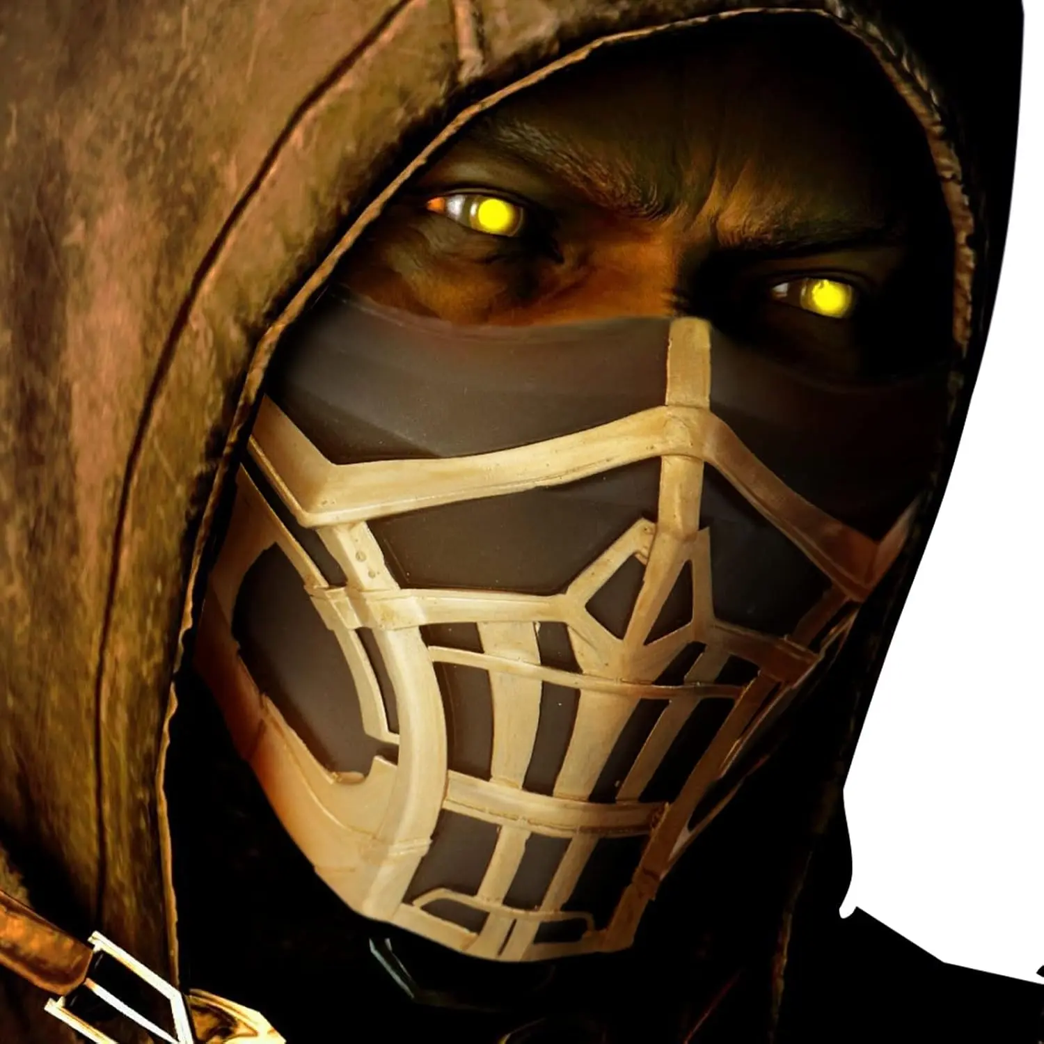 Combat Mask Scorpion Sub-Zero Mask Halloween Game Cosplay Costume Mens