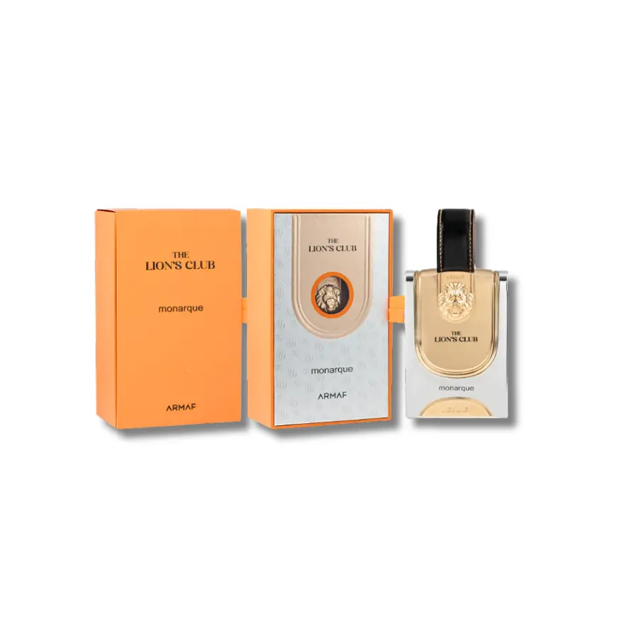 Armaf The Lion's Club Monarque Men's Eau de Parfum - 3.4 fl.oz Single Item, Long-Lasting Arab Perfume with Warm Spicy, Cinnamon, Almond, Amber, Citrus, Musk Notes, Signature Scent, Bold Scent, Smelling Good, Adults
