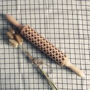 Christmas Pattern Rolling Pin