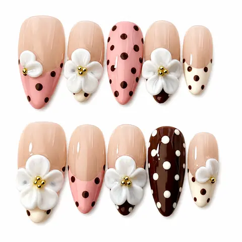 For live streaming Custom Press on Nails - Manicure, Selectable Size/Length, Random Style, Iridescent Glitter Butterfly, Sparkling Accents, Long-Lasting, Live Streaming & Versatile Nail Design Pairing, Suitable for Multiple Occasions