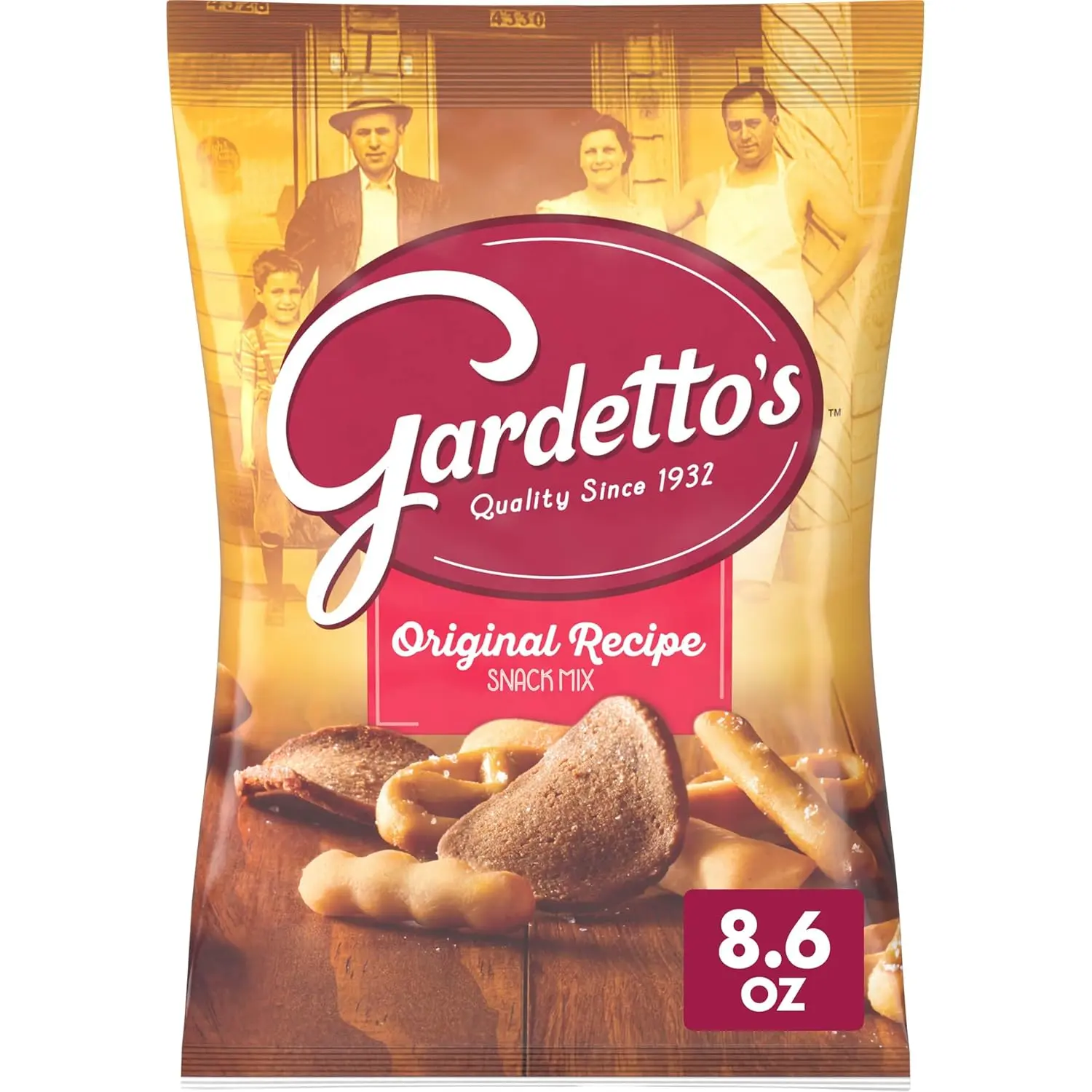 Gardetto's Snack Mix, Original Recipe, Snack Bag, 8.6 oz Gardetto's Snack Mix, Original Recipe, Snack Bag, 8.6 oz