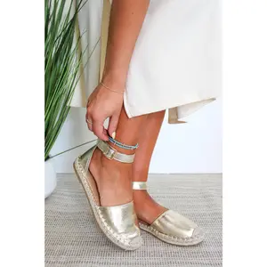 Seville Espadrille Sandal • Gold