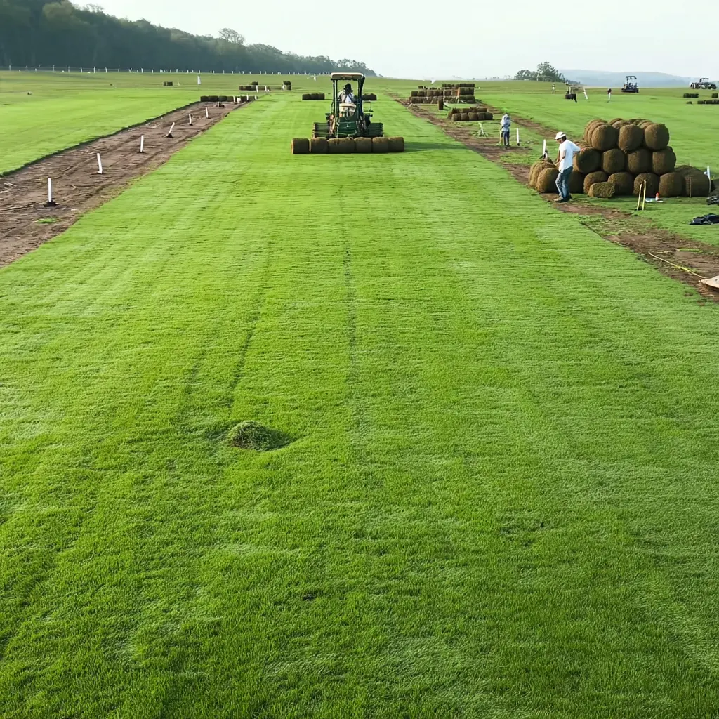 300,00 Premium Grass Seeds for Lawn Repair & New Lawns, Sun and Shade Mix, Fast Growing High Germination, All Season Turf Grass Seed, Grown in USA