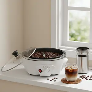 800W Home Coffee Bean Roaster With Temperature Control For Nuts Popcorn valentine gifts