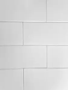 A La Maison Ceilings Plain White 0.5 ft. x 3 ft. Glue Up Foam Wood Ceiling Planks (19.5 sq. ft./case) (12-Pack)