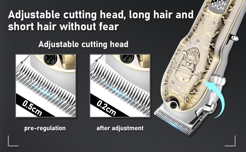 LQT Professional 3-in-1 Hair Clipper Set for Men, Cordless Trimmer & Shaver Kit with Full Accessories, Christmas Gift Edition