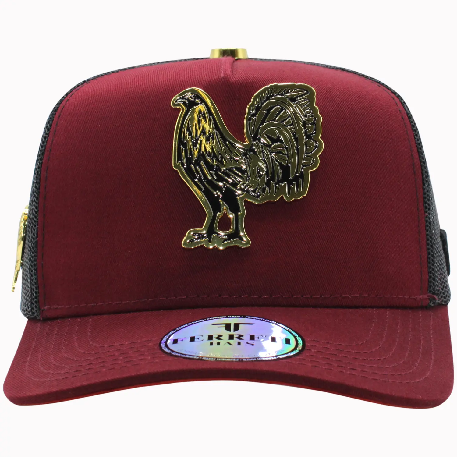 FERRETI HATS PREMIUM FT62M El Gallo Mesh Baseball Cap for Men