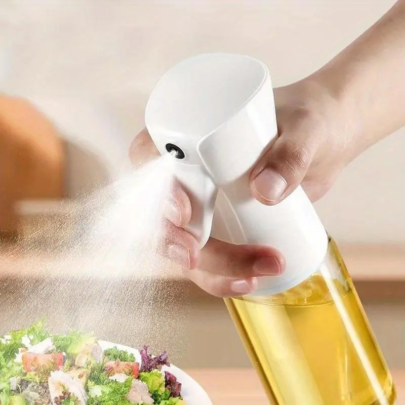 Oil Spray Bottle, Olive Oil Sprayer, 1 Count Kitchen Cooking Olive Oil Dispenser, Kitchen Utensils & Gadgets for Home Barbecue Dining Room, Oil Mister Spray Bottle for Cooking
