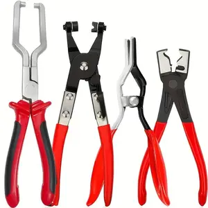 Car Hose Clamp Tool Set Fuel Line Disconnect Removal Auto Repair Accessories