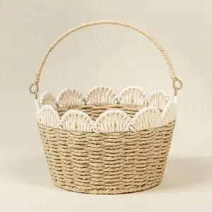 Medium Scallop Edge Basket