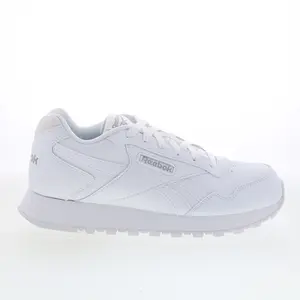 Reebok Glide Wide 4E Mens White Extra Wide 4E Lifestyle Sneakers Shoes