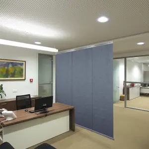 Spruce 3-Panel Single Rail Panel Track 36"-66"W, Panel width 23.5" - 80% LIGHT-FILTERING