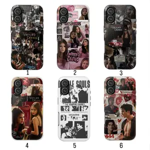 Vampir4 Diari4s Phone Case TVD Merch Cover for iPhone 17e, 17Pro, 16e, 16, 15, 14, 13, 12