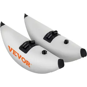 VEVOR Kayak Outrigger Stabilizers,  2 PCS, PVC Inflatable Outrigger Float with Sidekick Arms Rod, Standing Float Stabilizer System Kit for Kayaks, Canoes, Fishing Boats