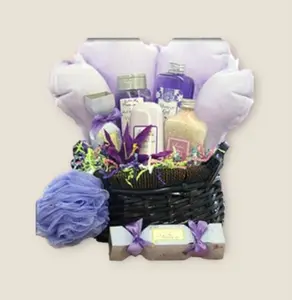 Serenity Spa Gift Basket Body Care Comfort