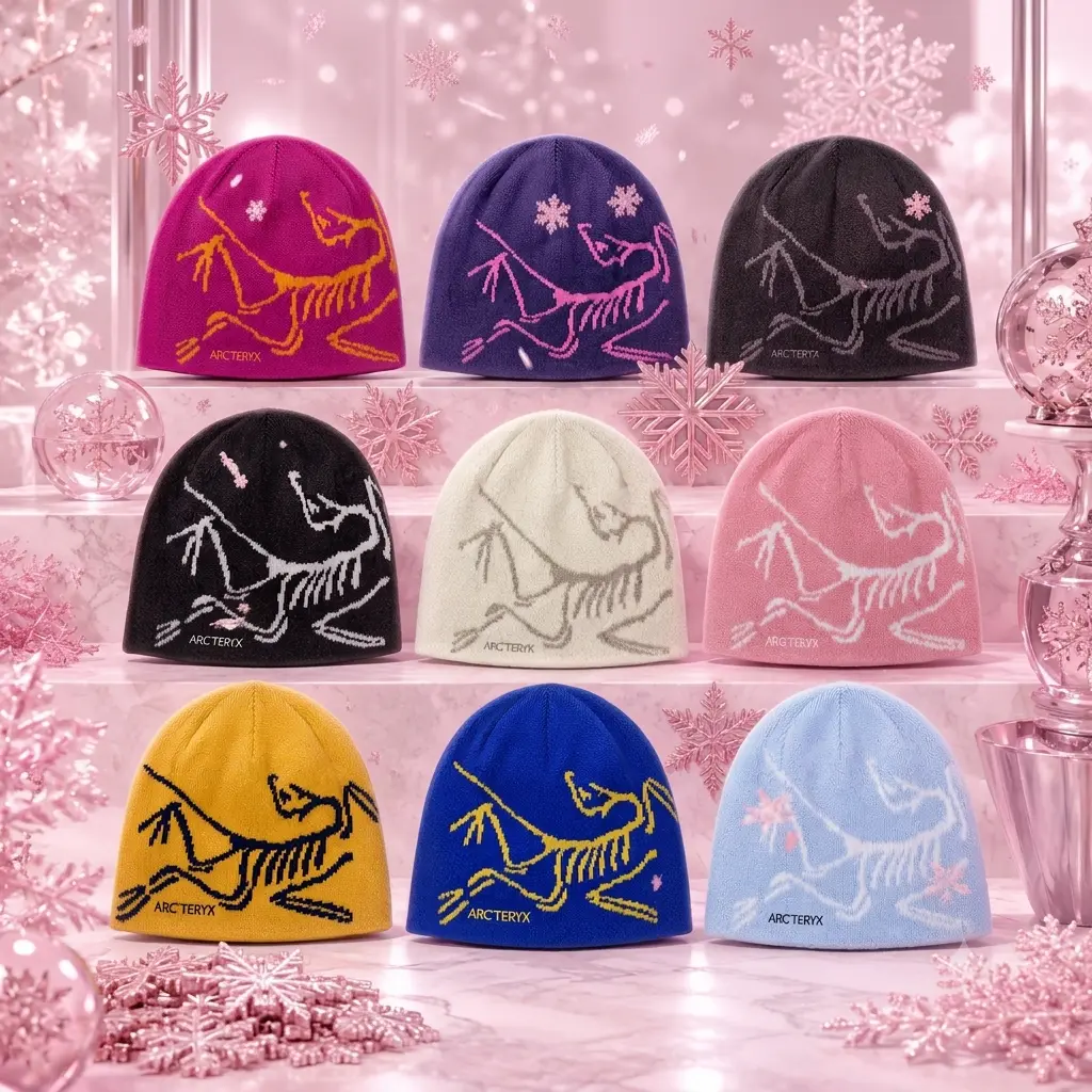Arc'teryx Bird Head Toque Beanie Warm Knit Winter Hat Unisex Outdoor Hiking Ski Cap