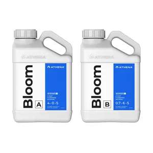 Athena Blended Bloom A&B – 1 Gallon | 2-Part Liquid Bloom Fertilizer (A: 4-0-5, B: 0.7-6-5) for Flowering & Fruiting Plants