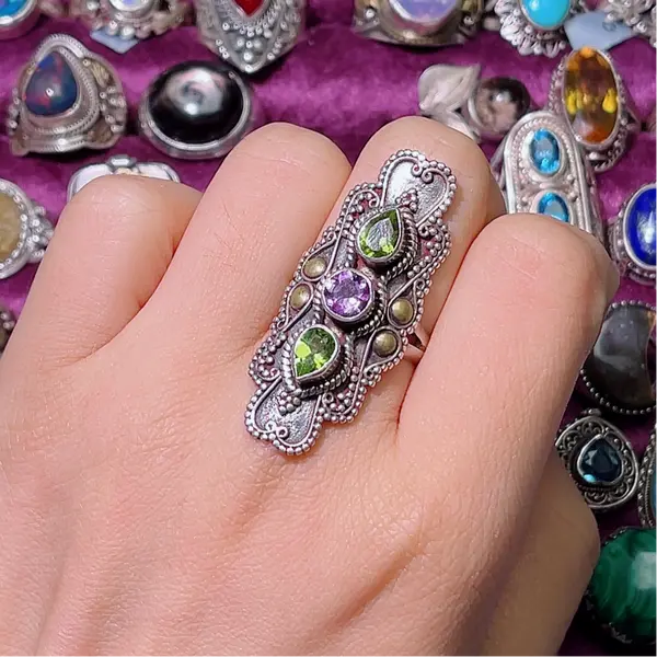 [Quick sale] Natural Crystal Rings