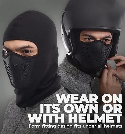 Warm Face Mask Protection Windproof Full Balaclava for Winter Skiing Snowboarding Motorcycling Ice Fishing Men Essential Outdoor Work Breathable