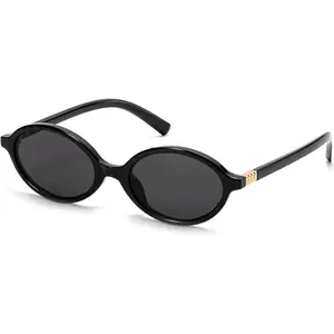Retro Oval Sunglasses for Women  90s Y2K Trendy Designer Sun Glasses