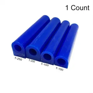 Sculpturing Wax Ring Tube, 1 Count T100/T150/T200/T250 Round Tube Ring, Perforated Wax, Hard Modeling Wax for Jewelry Mould Sets