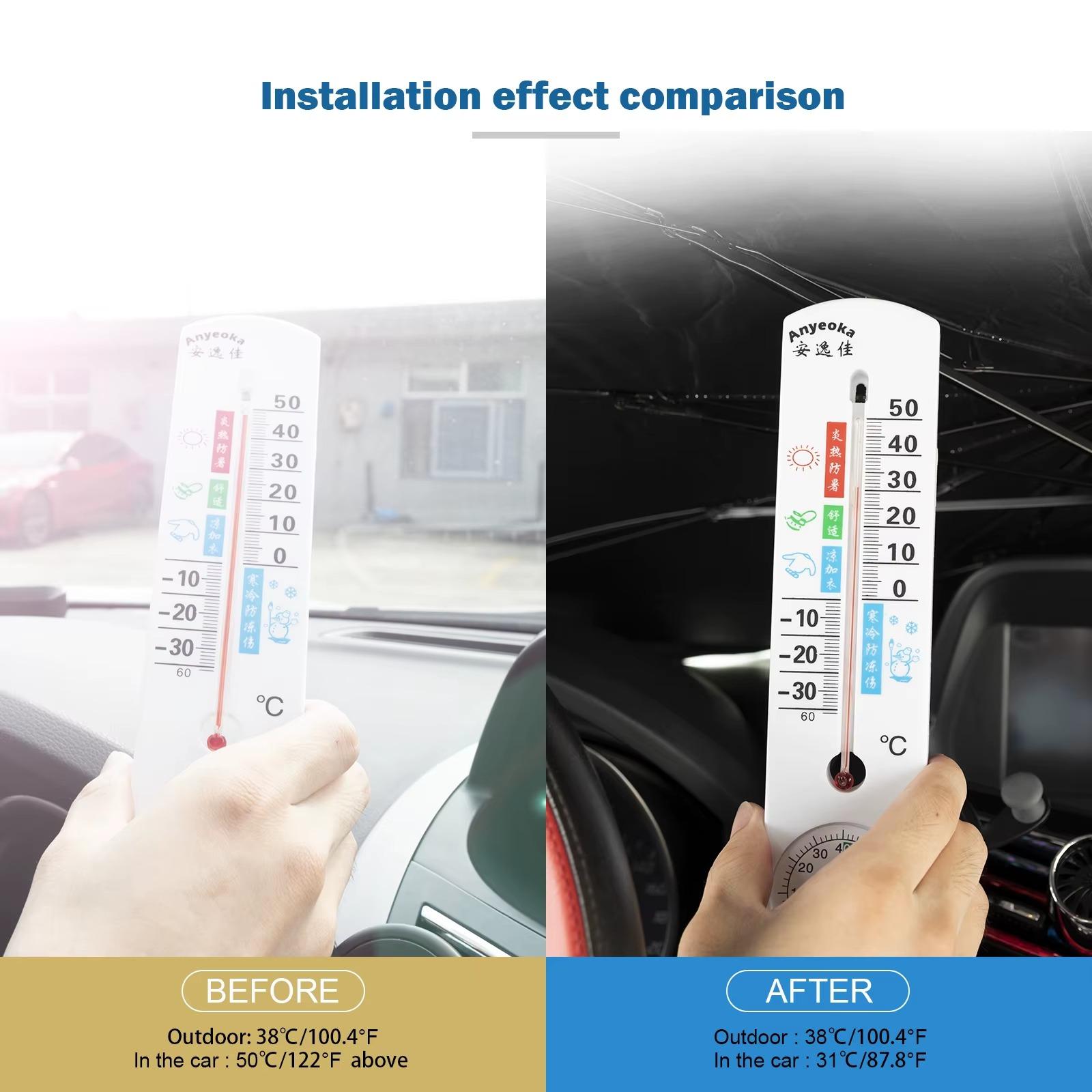Portable car sunshade, windshield sunshade, foldable windshield sunshade, car exterior accessories, daily car windshield cooling umbrella,Car Window Shades