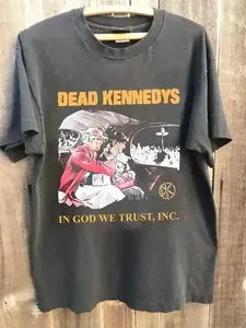 Dead Kennedys T Shirt, Dead Kennedys In God We Trust Tshirt
