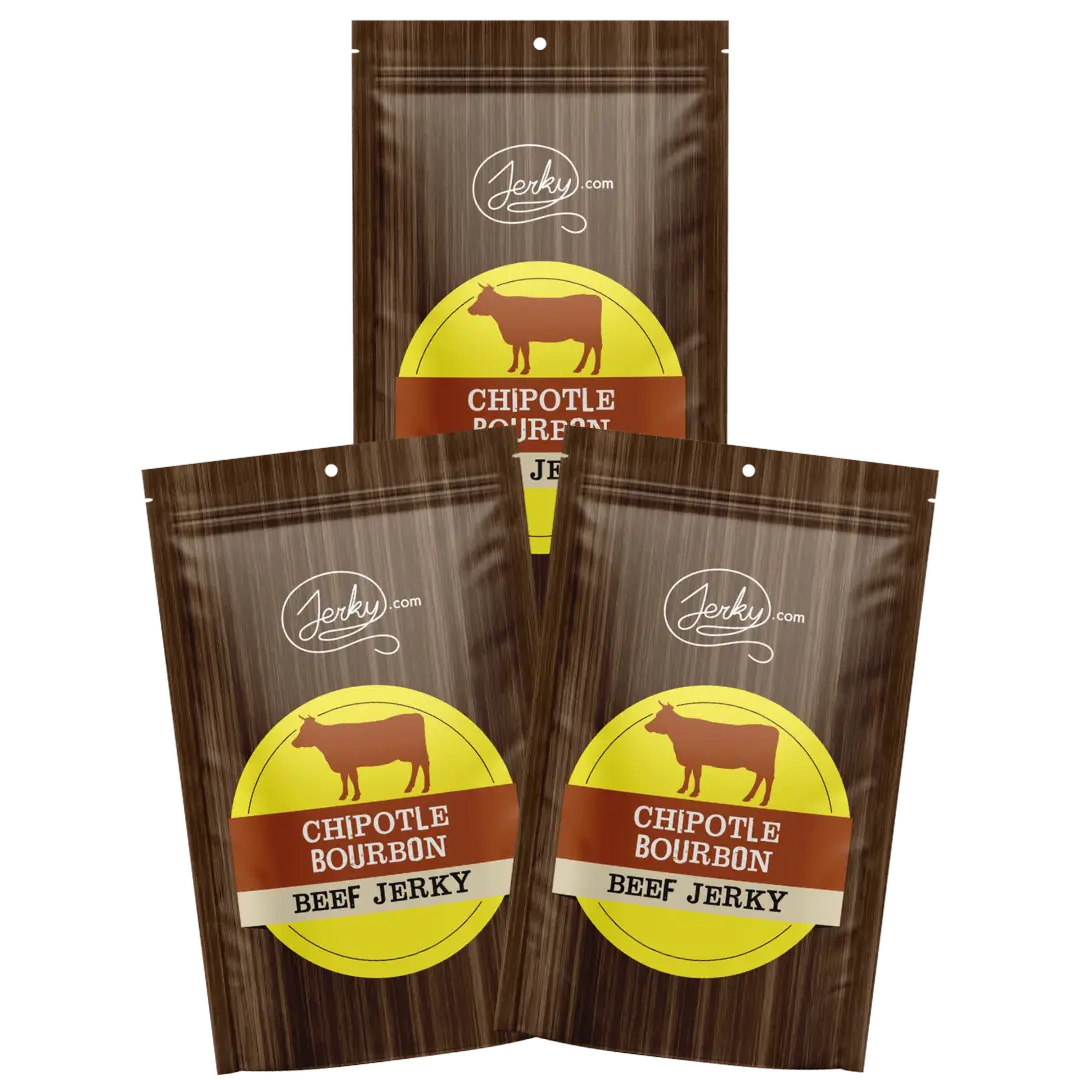 Chipotle Beef Jerky 3-Pack - Snack - Ideal for On-the-Go Enjoyment
