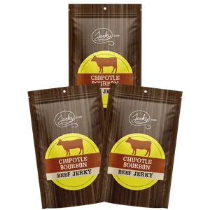 Chipotle Beef Jerky 3-Pack - Snack - Ideal for On-the-Go Enjoyment