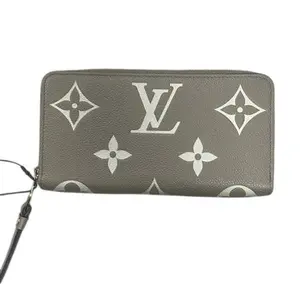 Pre-owned Louis Vuitton Leather Small Leather Goods LV Zippy Wallet L25121901