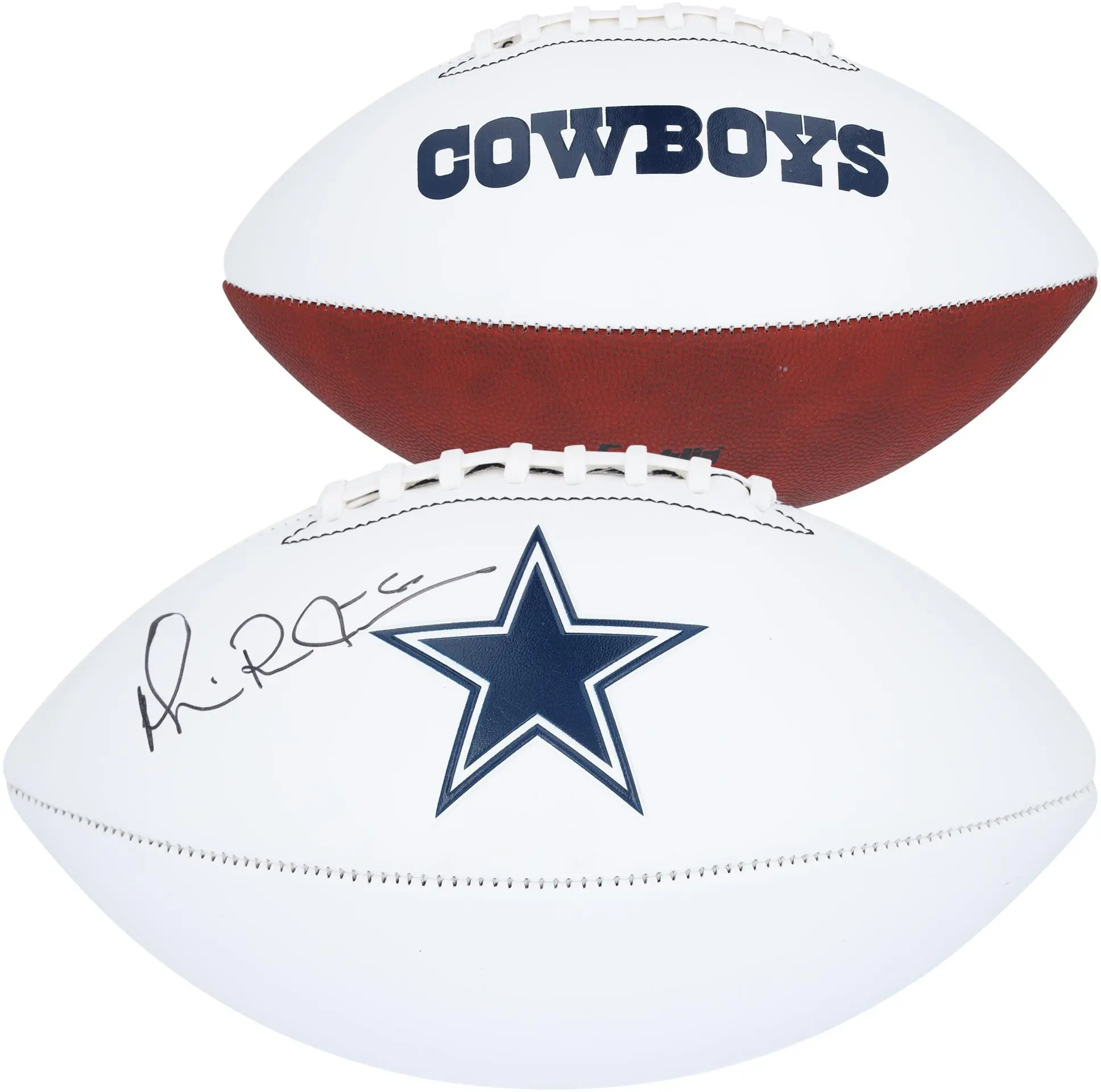 Michael Irvin Dallas Cowboys Autographed Franklin White Panel Football - Fanatics Authentic Certified