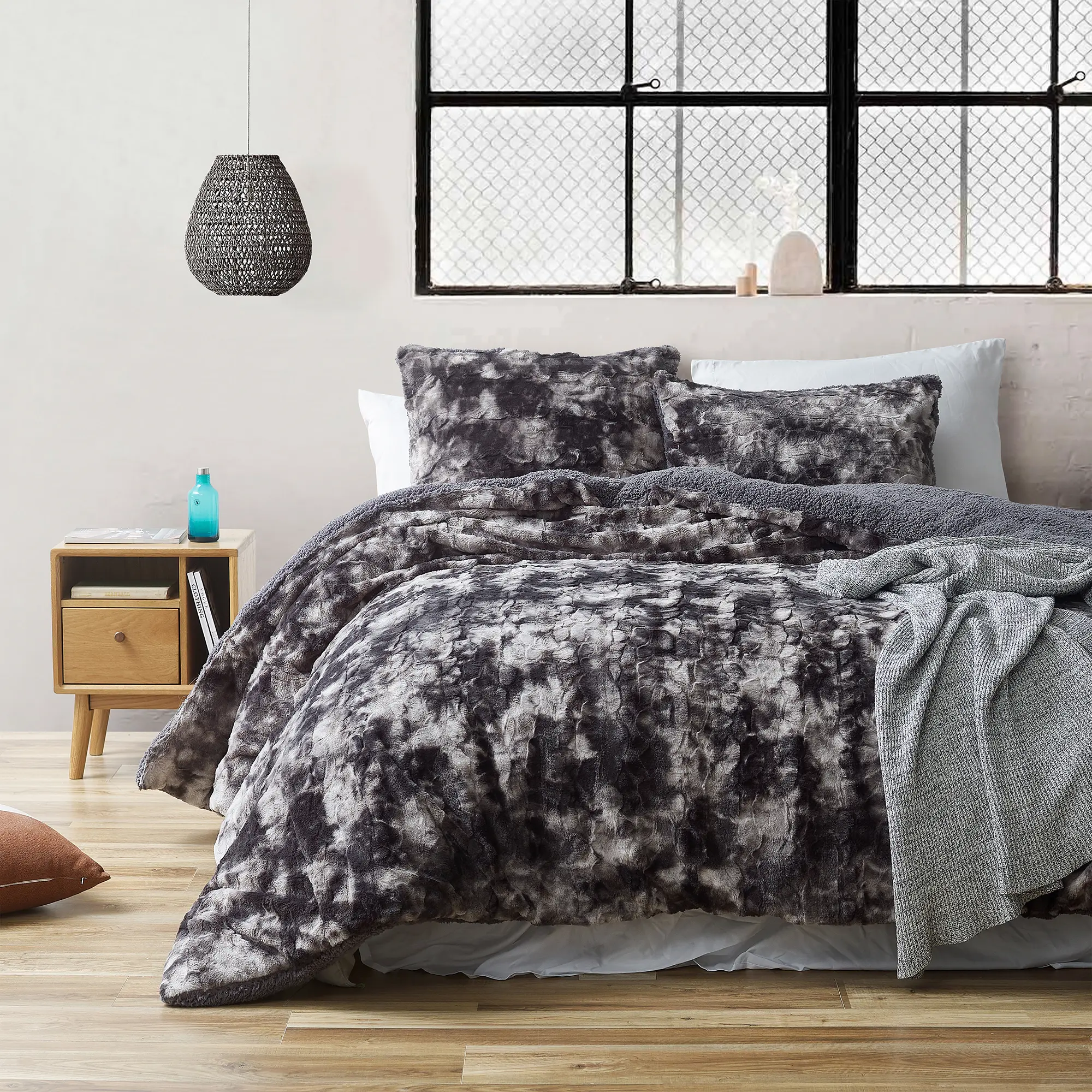 Midnight Snowfall - Coma Inducer Oversized Twin XL Comforter Set