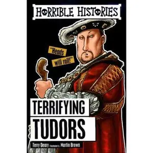 USED-Terrifying Tudors (Horrible Histories) by Terry Deary (Paperback)