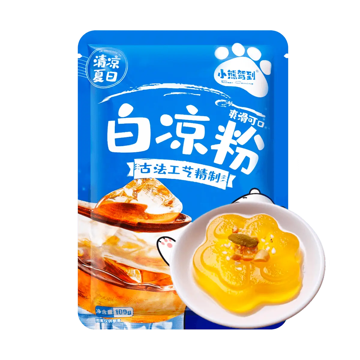 BEAR COMING Konjac Jelly Powder 100g
