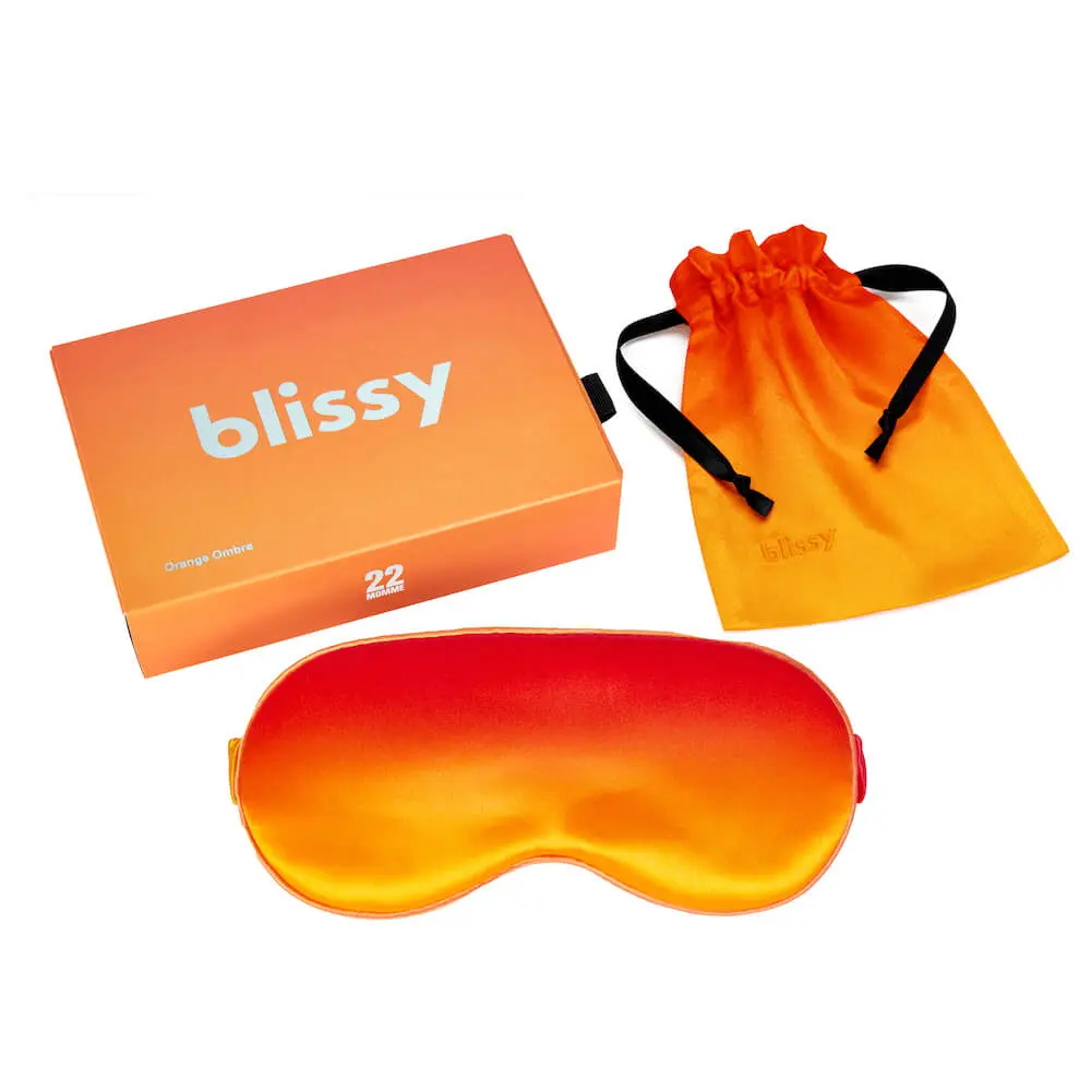 Ombre Sleep Mask - Orange